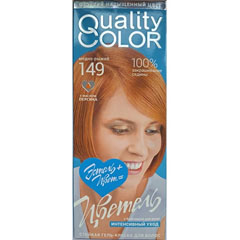 Краска-гель для волос "ESTEL QUALITY COLOR. ЦВЕТЕЛЬ" 149 медно-рыжий 1 шт.(20)