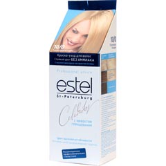 Краска для волос "ESTEL CELEBRITY" 10/0  платиновый блондин 1 шт.(10)