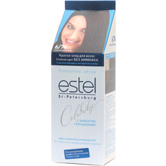 Краска для волос "ESTEL CELEBRITY" 6/76 горький шоколад 1 шт.(10)