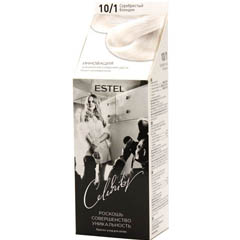 Краска для волос "ESTEL CELEBRITY" 10/1 серебристый блондин 1 шт.(10)