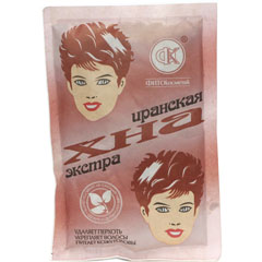 Хна для волос "ИРАНСКАЯ" натуральная в бумажной упаковке 25 гр.(100)