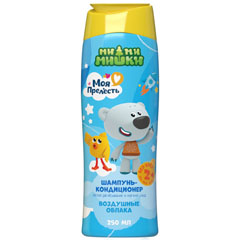 Шампунь "МОЯ ПРЕЛЕСТЬ" 2 в 1 воздушные облака (ми-ми-мишки) 250 мл./17-072/(6)