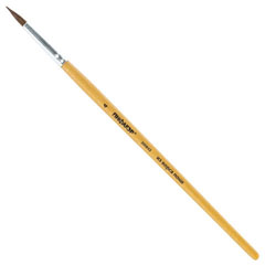 Кисть художественная "ПИФАГОР" ворс пони круглая №4 1 шт.(30)