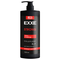 Гель для душа "EXXE MEN" 2 в 1 сила и энергия/strong 1 л.(4)