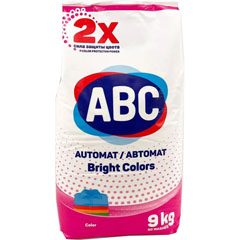 Стиральный порошок "ABC" автомат колор для цветного белья 9 кг.(1)