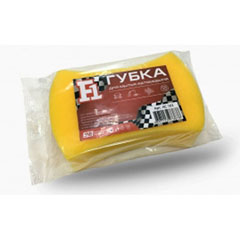 Губка для автомобиля "МИСТЕР БУЛЬК" 180*120*50 восьмерка 1 шт.(20)