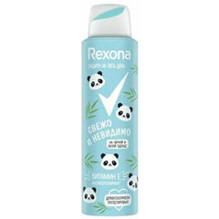 Дезодорант спрей антиперспирант "REXONA" свежо и невидимо 150 мл.(6)