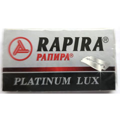 Сменные лезвия "RAPIRA" платина люкс 5 шт.(20)
