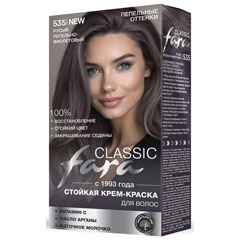 Краска для волос "FARA CLASSIC" 536 русый пепельно-коричневый 1 шт.(6)