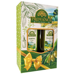 Набор подарочный "PROVANCE OLIVE" женский (шампунь 260 мл. + гель для душа 260 мл. ) 1 шт.(12)