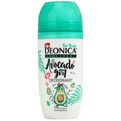 Дезодорант ролик антиперспирант "DEONICA" for teens avocado girl 50 мл /11-482/.(6)