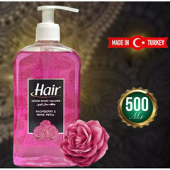 Мыло жидкое "ABC HAIR" малина & розовые лепестки 500 мл.(12)