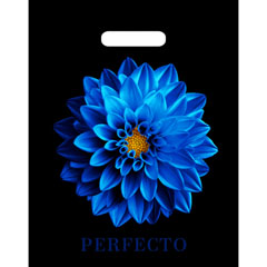 Пакет "ТИКОПЛАСТИК" вырубная ручка 370*300*0,09 перфекто далия соэкструзия 1 шт /в запайке 25 шт/.(25)