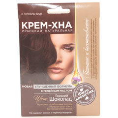 Хна для волос "ФИТОКОСМЕТИК" иранская горький шоколад (крем-хна в готовом виде) 50 мл.(15)