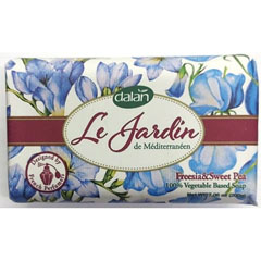 Мыло туалетное "DALAN LE JARDIN" душистая фрезия 200 гр.(24)