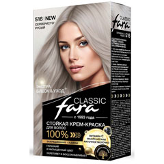 Краска для волос "FARA CLASSIC" 516 серебристо-русый 1 шт.(6)