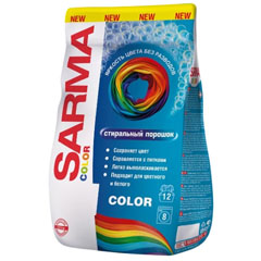 Стиральный порошок "SARMA" для цветного белья 800 гр.(16)