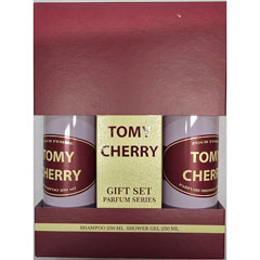 Набор подарочный "TOMY CHERRY" женский (шампунь 250 мл + гель для душа 250 мл) 1 шт.(7)