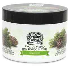 Мыло жидкое "ОСОБАЯ СЕРИЯ" густое для волос и тела кедровое 500 гр.(6)