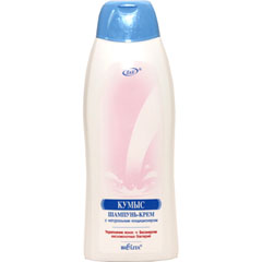 Шампунь "BIELITA" кумыс 2 в 1 с кондиционером 500 мл.(15)