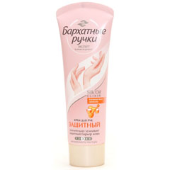Крем для рук "БАРХАТНЫЕ РУЧКИ" защитный 80 мл. 396/805(20)