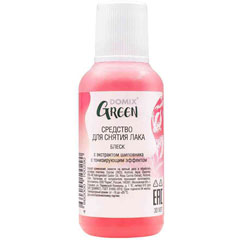 Жидкость для снятия лака "БЛЕСК" шиповник с тонизирующим эффектом пластик 30 мл.(50)