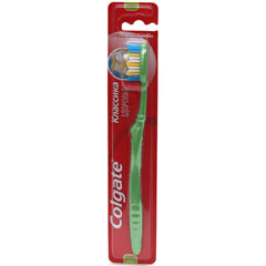 Зубная щетка "COLGATE" классика плюс средние 1 шт.(72)