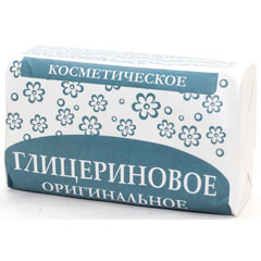 Мыло туалетное "ГЛИЦЕРИНОВОЕ" оригинальное 180 гр.(36)