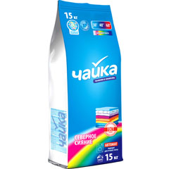 Стиральный порошок "ЧАЙКА" автомат северное сияние для цветного 15 кг.(1)