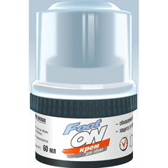 Крем для обуви "FOOTON" банка с губкой бесцветный 60 мл.(48)