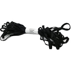 Резинка бельевая черная вязаная хозяйственная 8 мм.*5 м.(200)